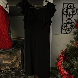 Charlotte Russe polyester black cocktail dress size med/large